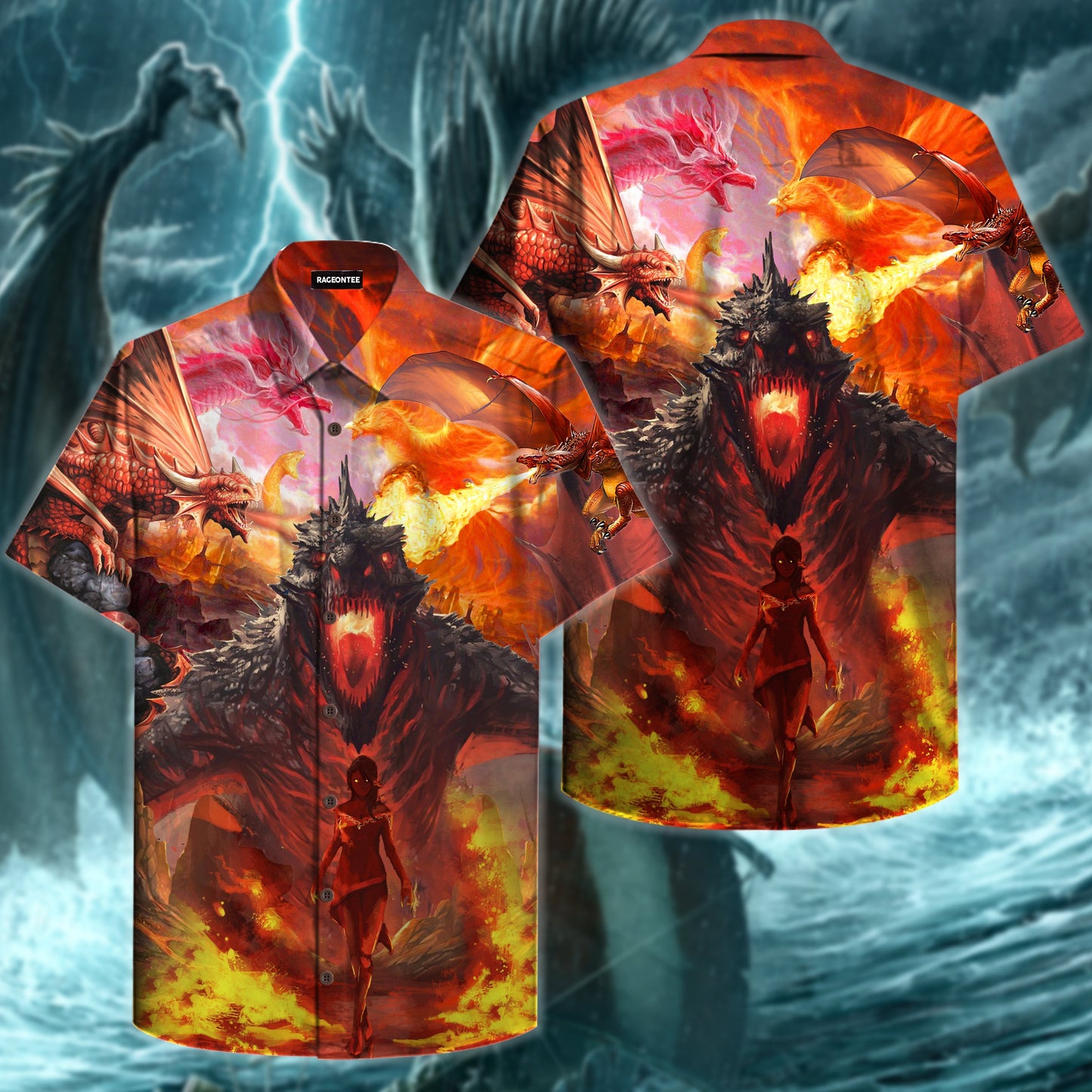 Mother Of The Dragons Hawaiian Shirt For Men Women