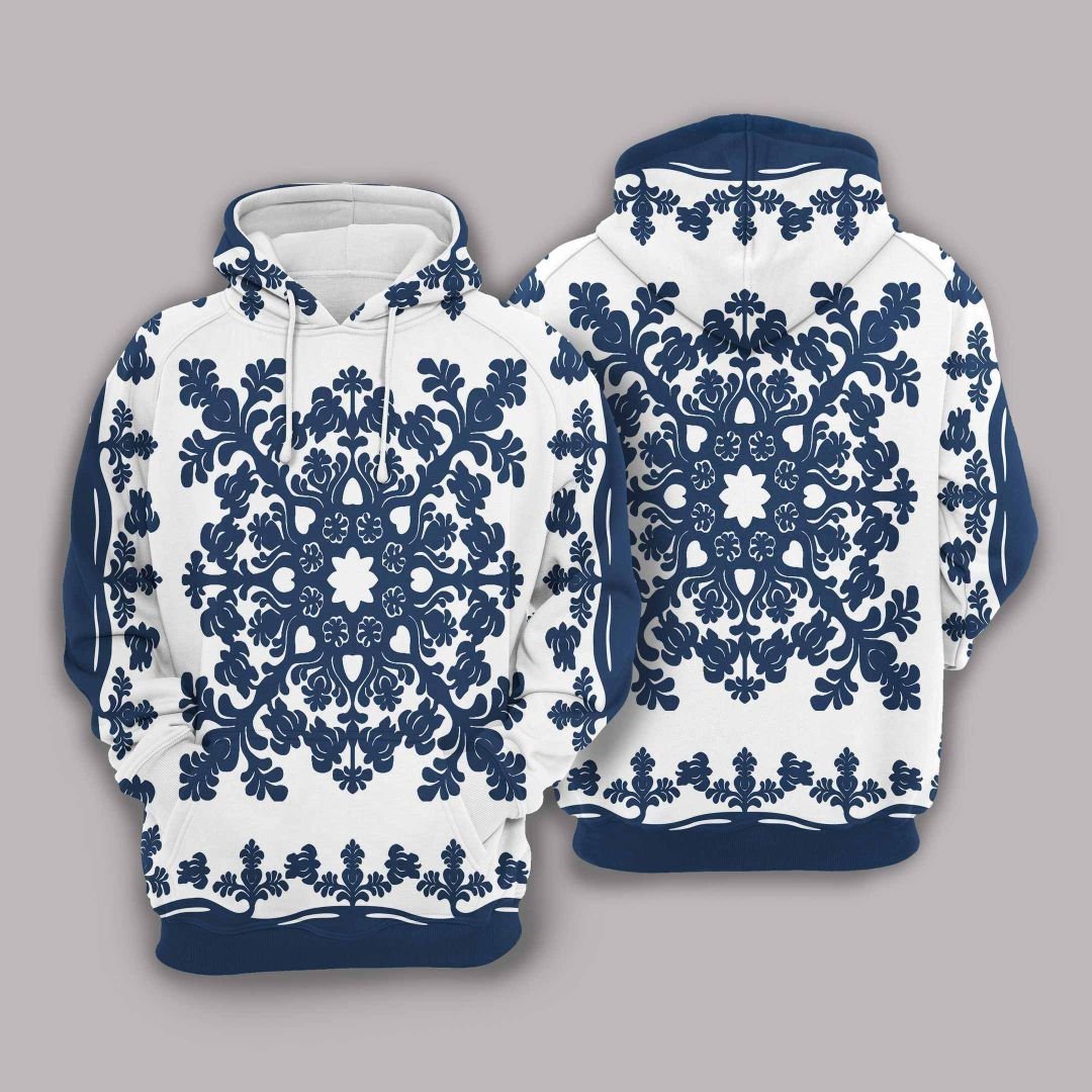 Hawaiian Turtle Pattern Pullover Unisex 3D Hoodie All Over Print