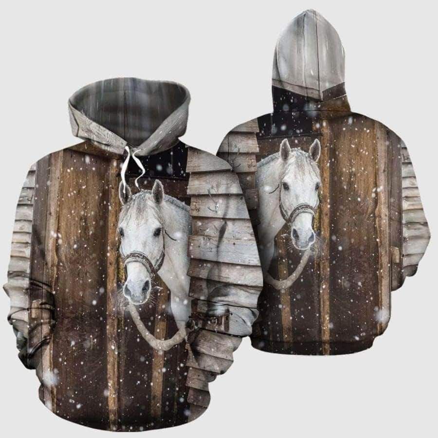 Horse Unisex 3D Hoodie All Over Print