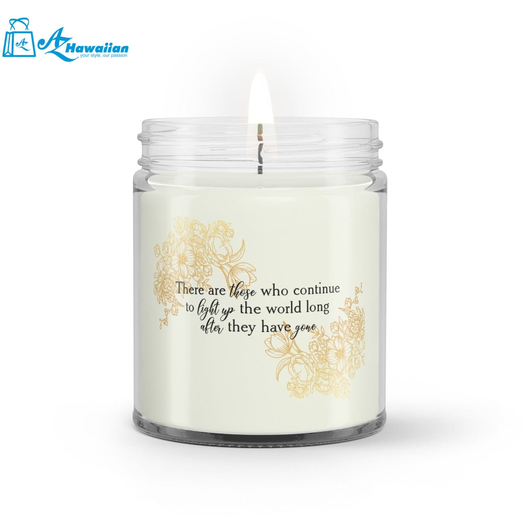 Memorial Candle Jar| Soy Wax Candle Sympathy Candle Remembrance Gift Memorial Gift for Loss of Loved One
