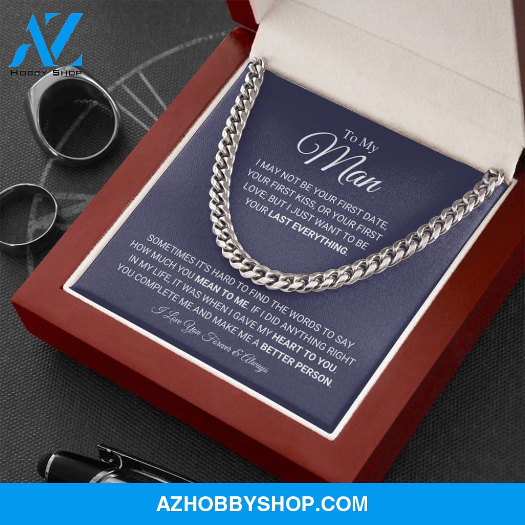 My Man - Last Everything - Cuban Link Chain
