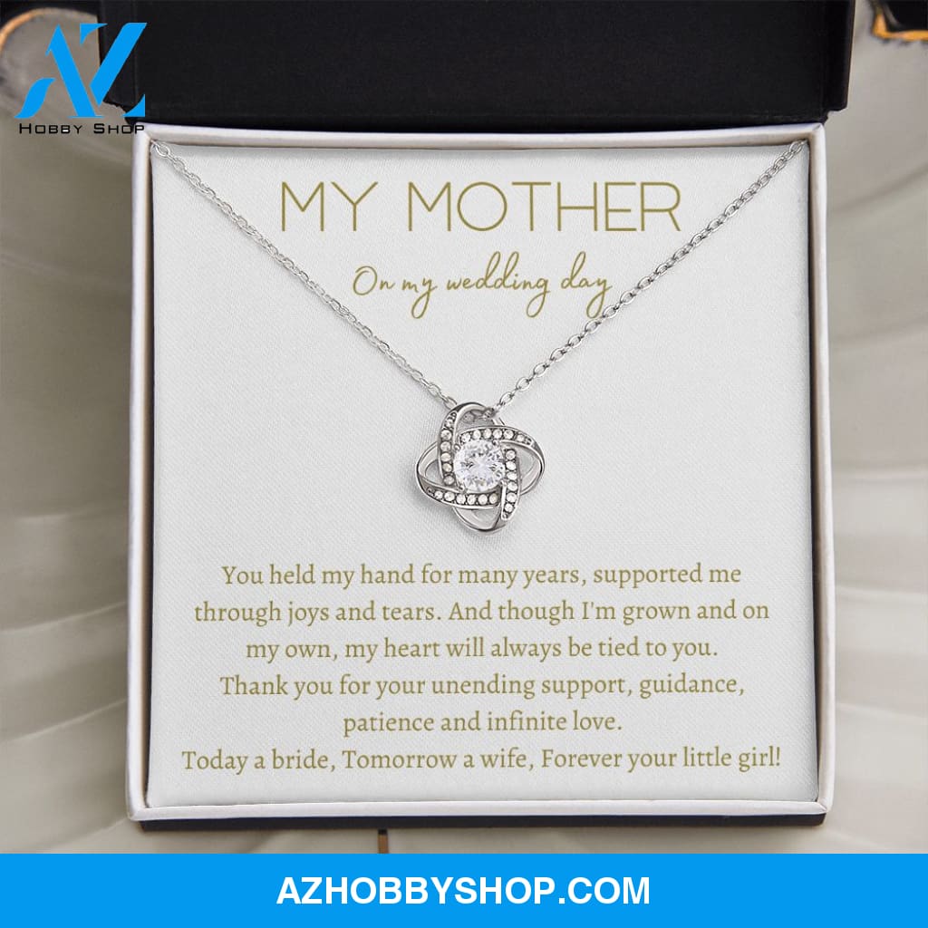 My Mother-Gift for Mother on wedding day- gift for Mother Of The Bride - Gift from Daughter to Mom