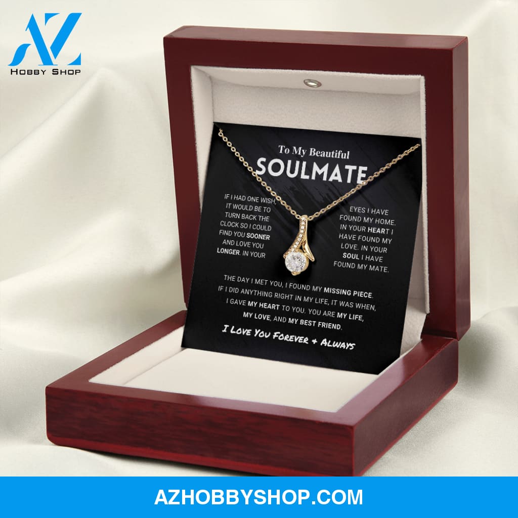 Soulmate - Missing Piece - Alluring Beauty Necklace