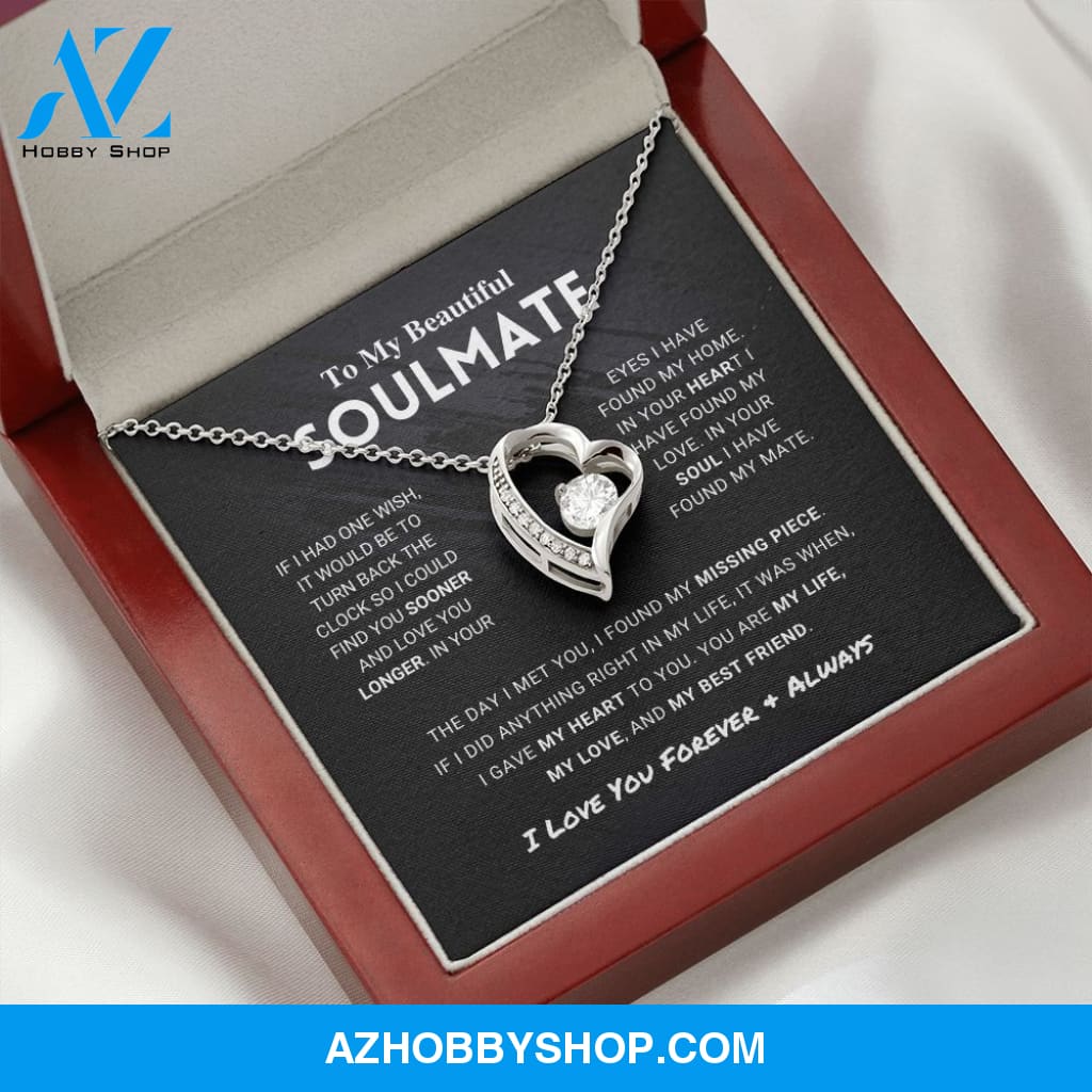 Soulmate - Missing Piece - Forever Love Necklace