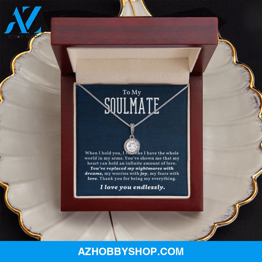 Soulmate - My Everything - Eternal Hope Silver Necklace