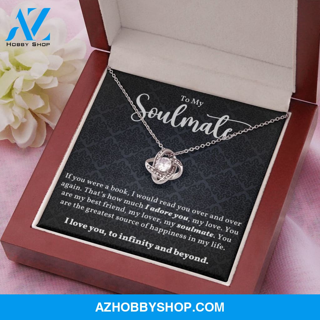 Soulmate - Source Of Happiness - Love Knot Necklace
