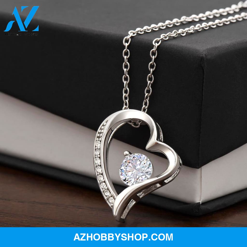 To My Gorgeous Wife, I Love You, Forever Love Necklace, Romantic Gift For Wife