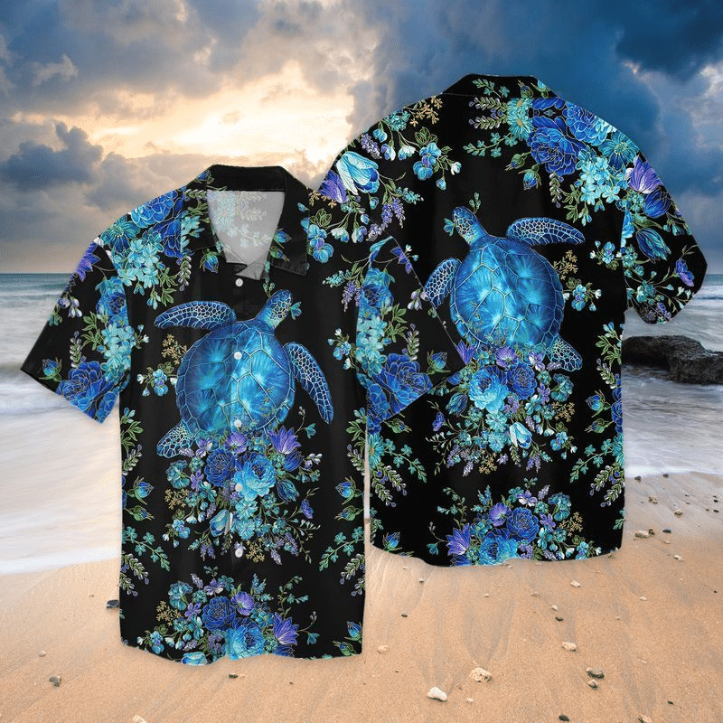 Turtle 1 For Men And Women Graphic Print Short Sleeve