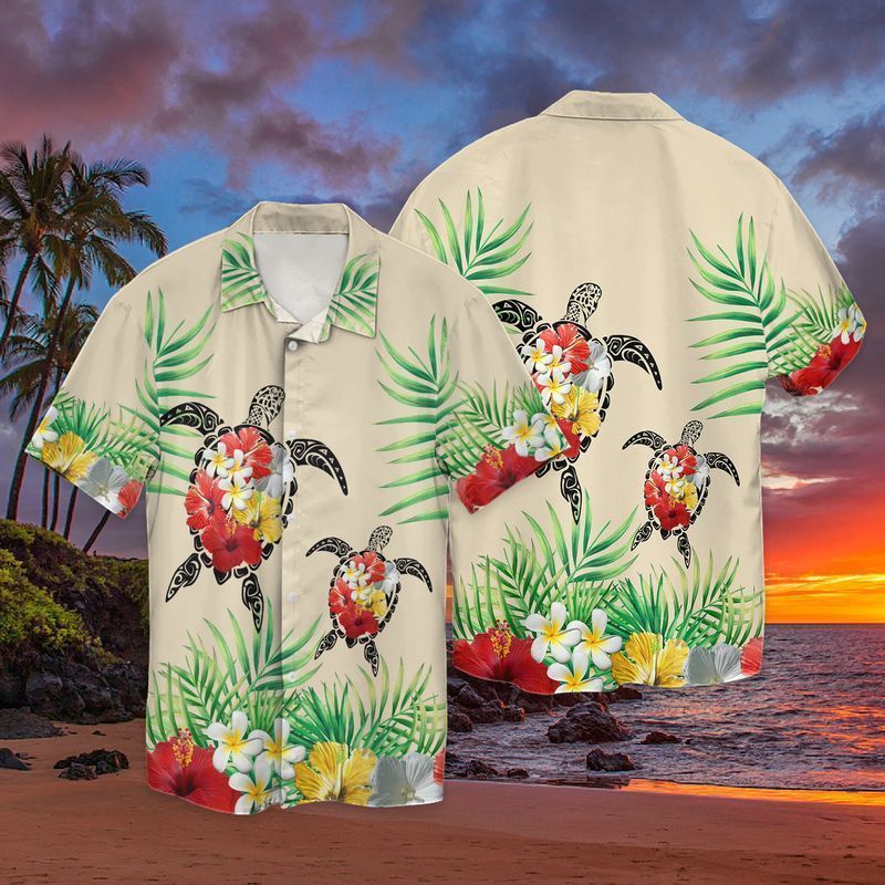 Turtle 4 For Men And Women Graphic Print Short Sleeve