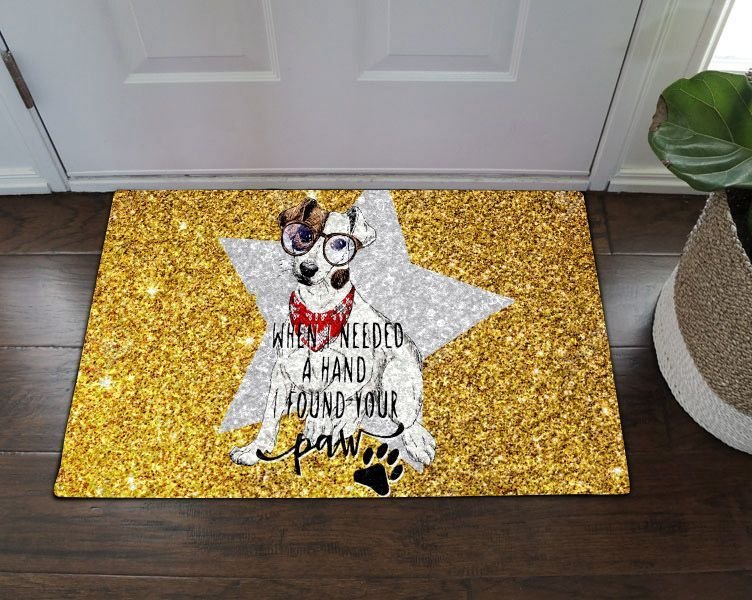 Jack Russell Popstar Doormat