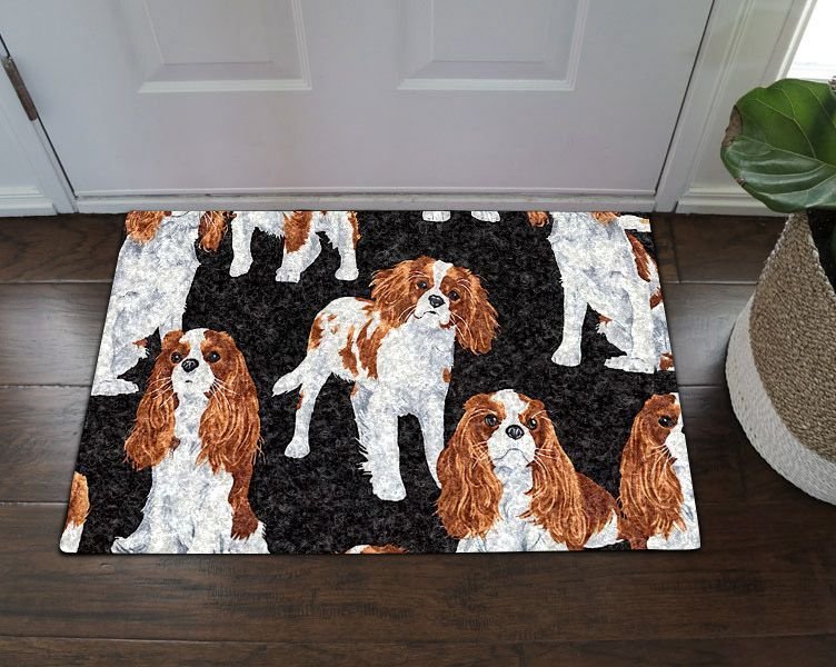 Cavalier King Charles Spaniels Doormat