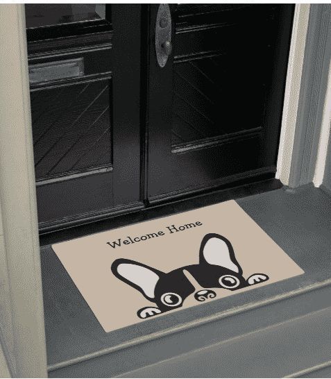 Boston Terrier Doormat