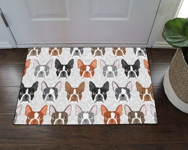 Boston Terrier Doormat