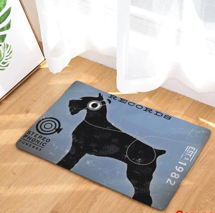 Miniature Schnauzer Doormat