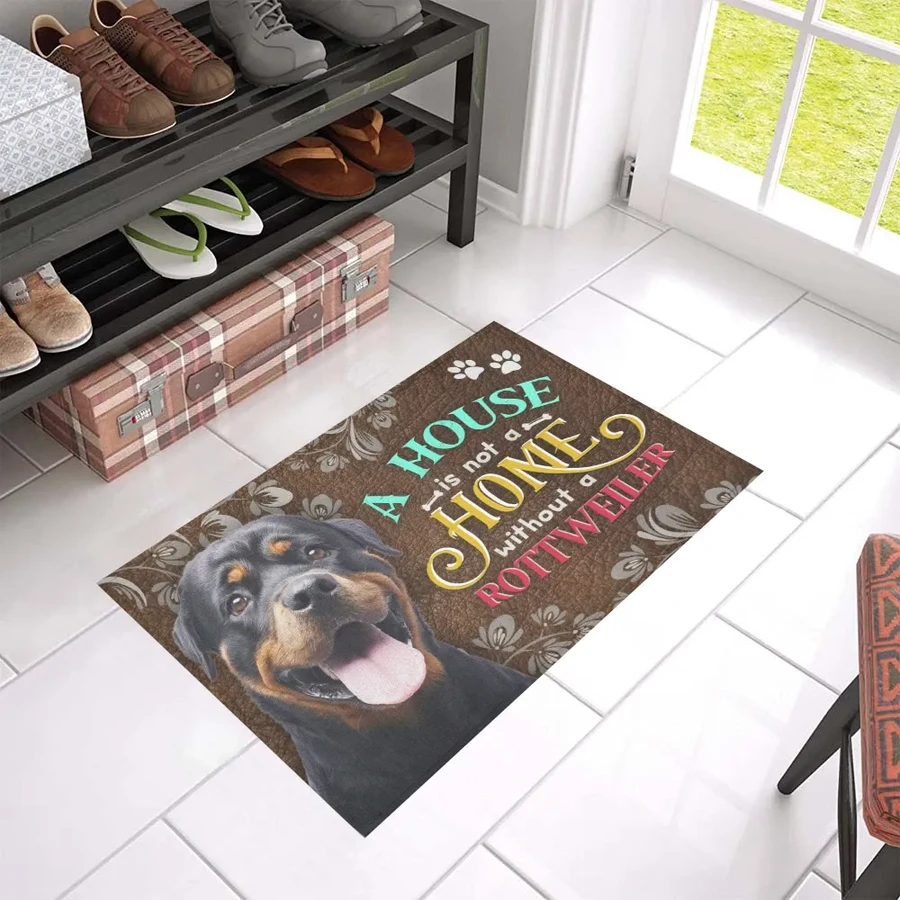 Rottweiler Home Doormat