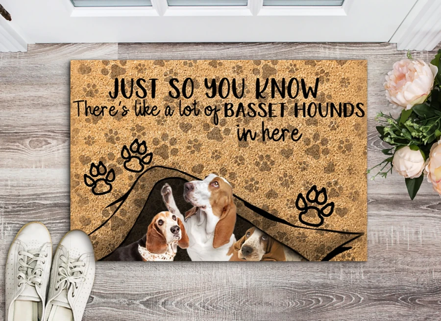 Basset Hound Doormat