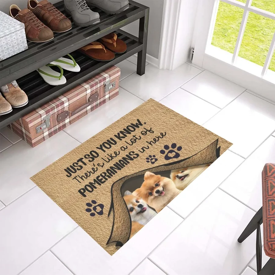 You Know Pomeranian Doormat