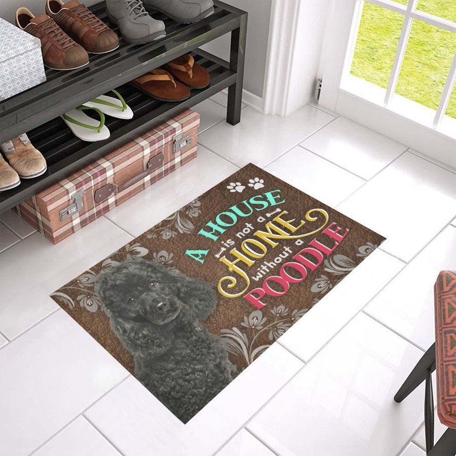 Poodle Home Doormat