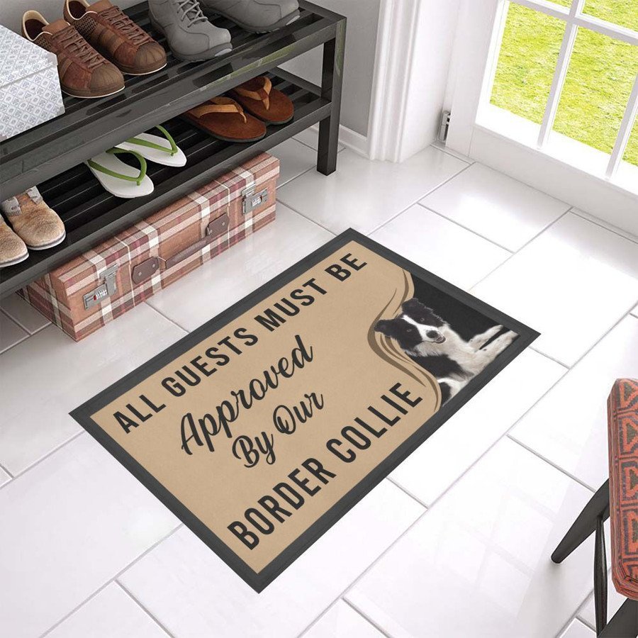 Border Collie Doormat