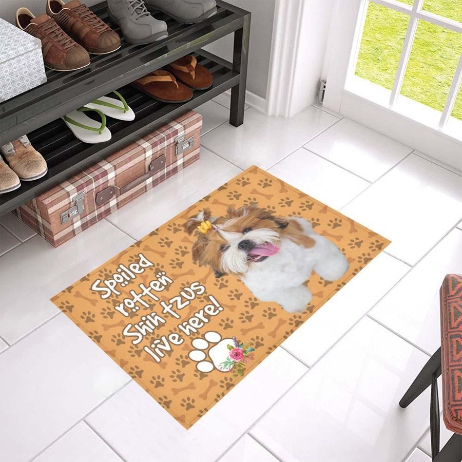 Shih Tzu Spoiled Doormat