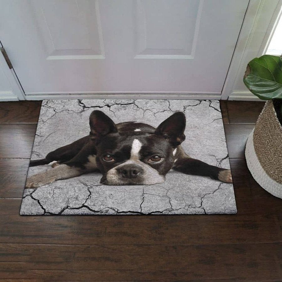 Boston Terrier Dog Doormat