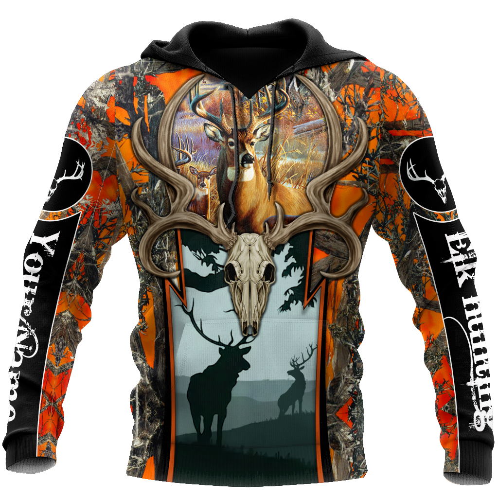 Hunting Gifts Deer Hunting Gifts Hunting Deer Camo US Unisex Size Hoodie