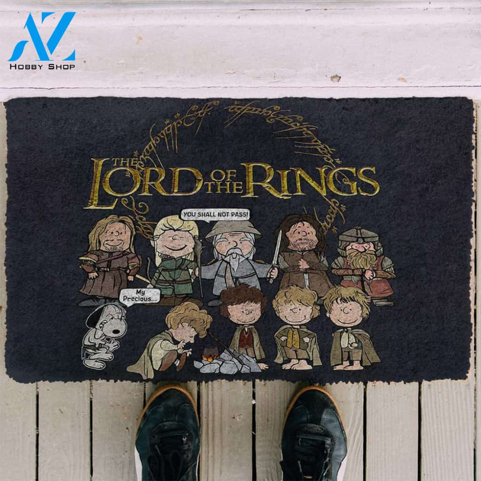 3D The Lord Of The Ring Custom Doormat | Welcome Mat | House Warming Gift