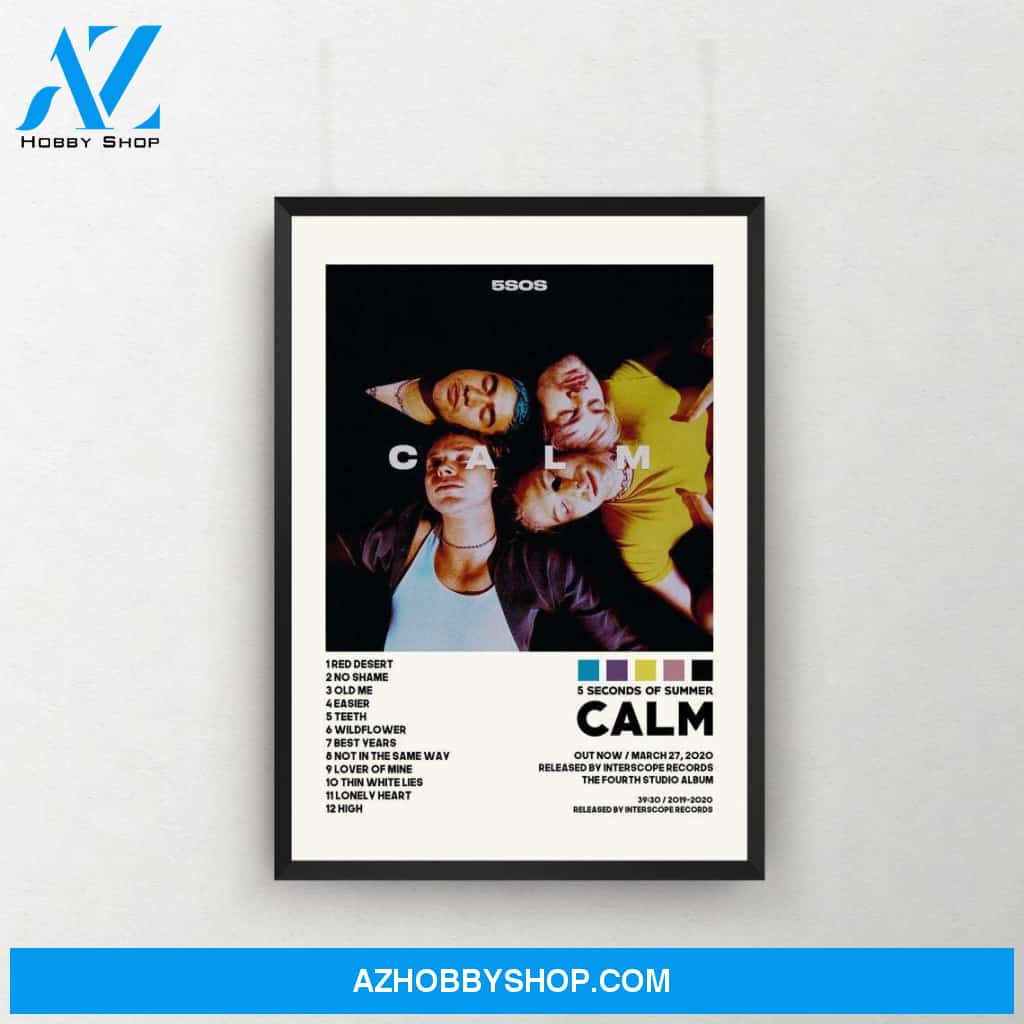 5 Seconds of Summer Canvas And Poster, Wall Decor Visual Art