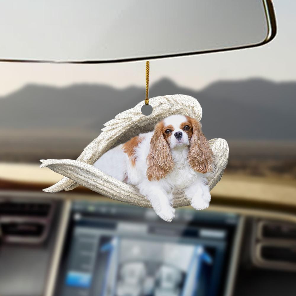 Cavalier King Charles Spaniel Sleeping Angel Cavalier King Charles Spaniel Lover Dog Mom Ornament Cus Tjl