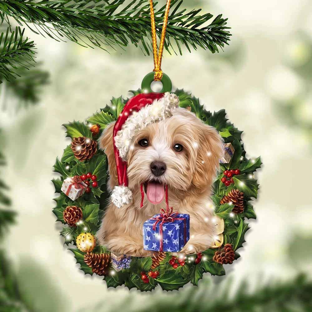 Havanese And Christmas Gift For Her Gift For Him Gift For Havanese Lover Ornament