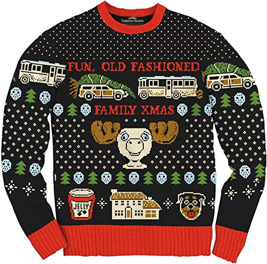 Fun Old Fashioned Family Ugly Christmas Sweater