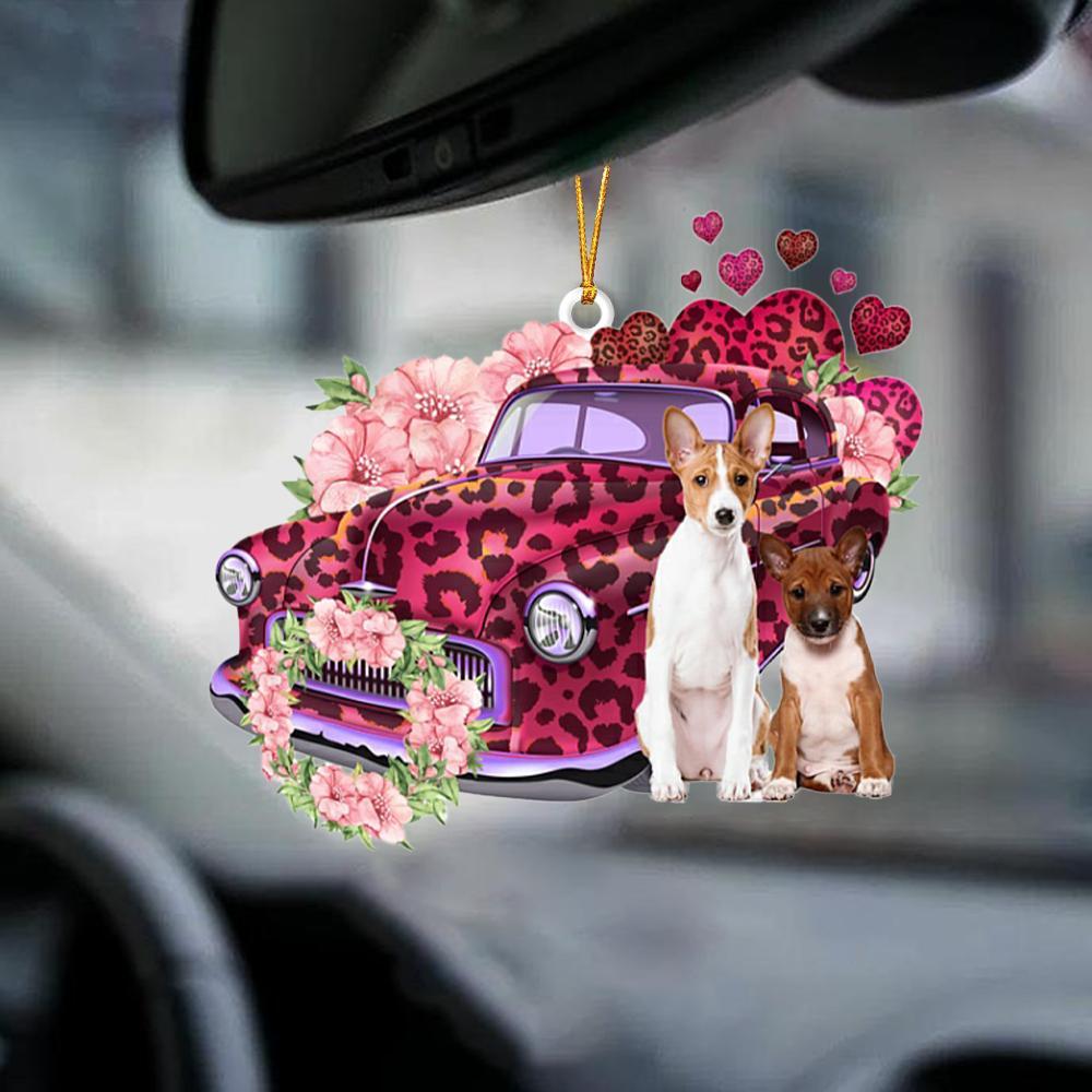 Basenji-Make My Life-Two Sided Ornament