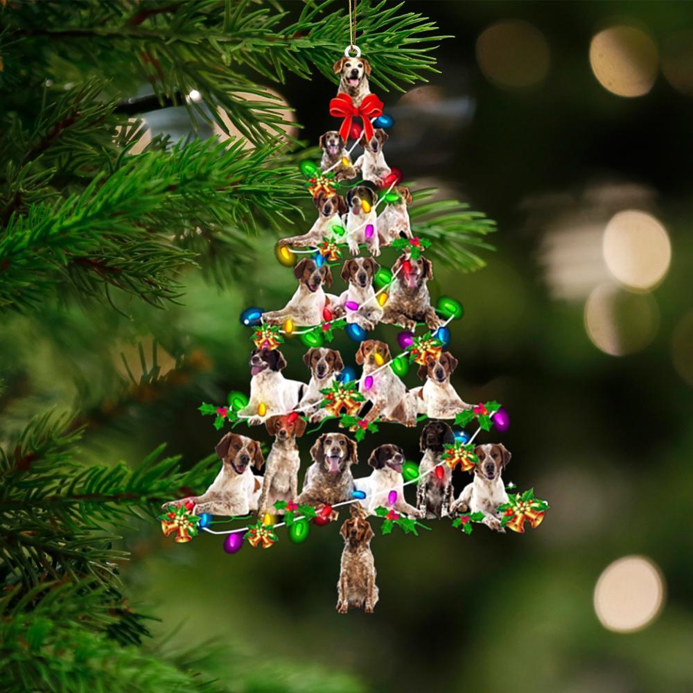 Brittany-Christmas Tree Lights-Two Sided Ornament