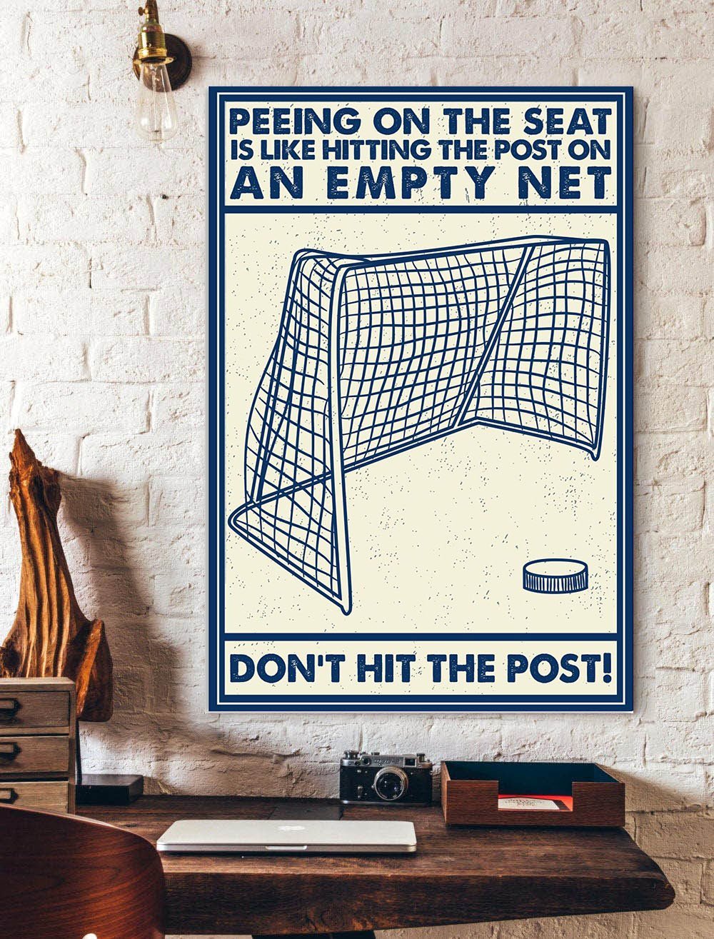 Don't Hit The Canvas And Poster, Wall Decor Visual Art