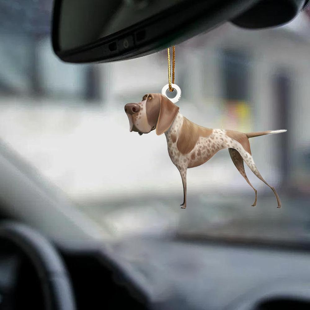 German Shorthaired Pointer-Look At Me-Two Sided Ornament
