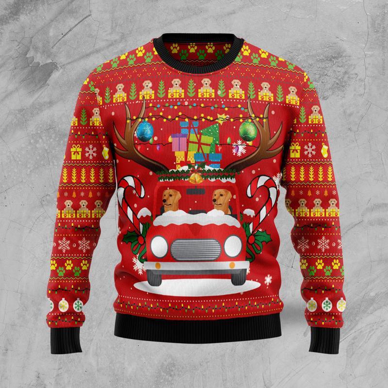 Labrador Retriever Dog Ugly Christmas Sweater