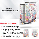 Pop Manga Sea Creatures Coloring Book: Unleash Your Artistic Talents in the Oceanic Journey with 30 Charming Pop Manga Sea Creatures Coloring Pages for Coloring Enthusiasts to Embrace the Unique Style and Grace of A