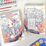 Pop Manga Sea Creatures Coloring Book: Unleash Your Artistic Talents in the Oceanic Journey with 30 Charming Pop Manga Sea Creatures Coloring Pages for Coloring Enthusiasts to Embrace the Unique Style and Grace of A