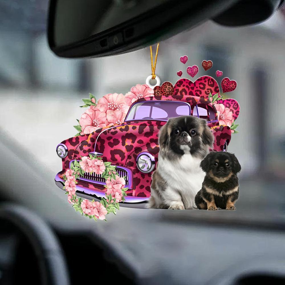 Pekingese-Make My Life-Two Sided Ornament