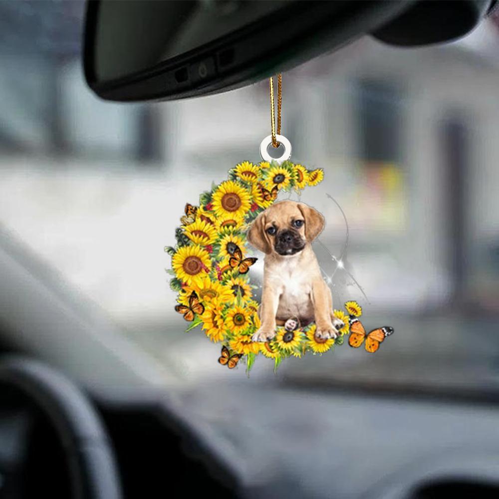 Puggle-Be Kind-Two Sided Ornament