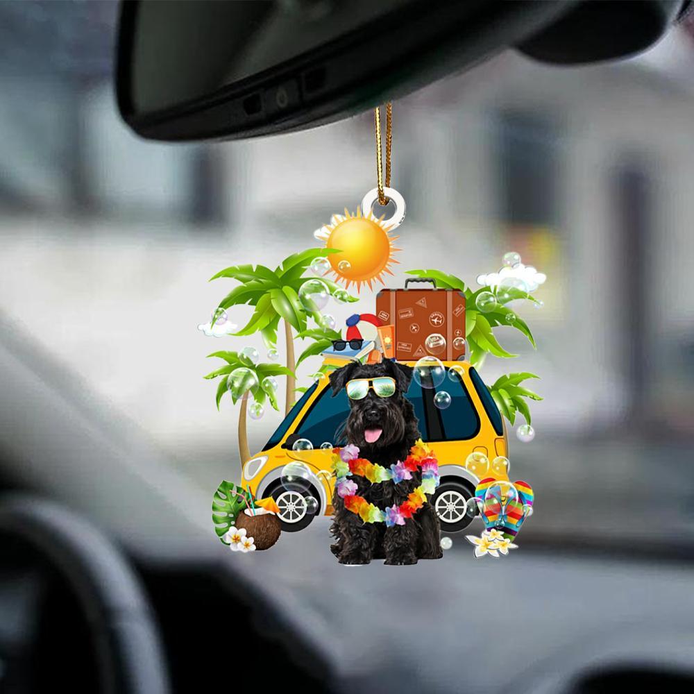 Schnauzer-Nice Summer-Two Sided Ornament