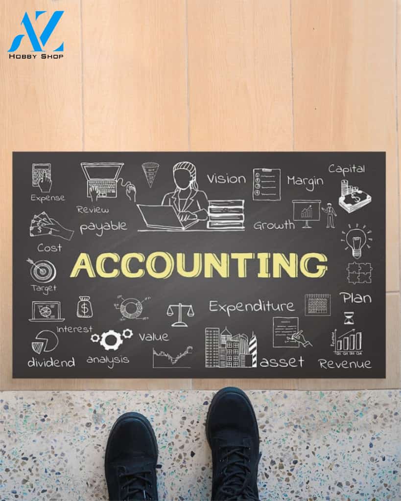 Accounting Indoor And Outdoor Doormat Welcome Mat Housewarming Gift Home Decor Funny Doormat Gift Idea For Accountant