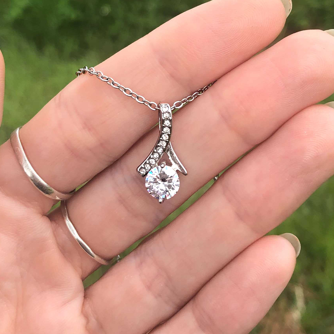 To My Smokin Hot Wife Necklace - Woman You're The Best Thing - Alluring Necklace