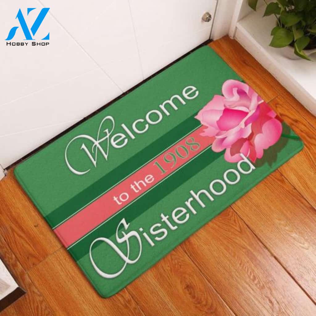 Alpha Kappa Alpha 1908 Doormat