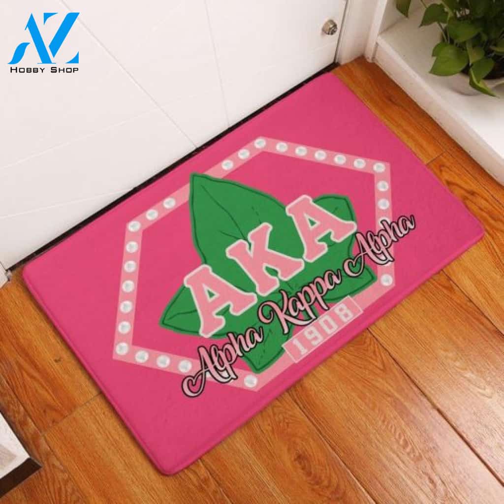 Alpha Kappa Alpha Sorority 1908 Doormat