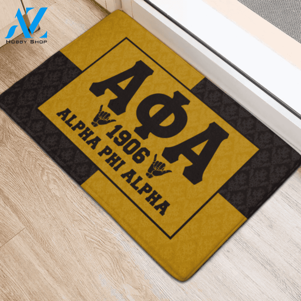 Alpha Phi Alpha Doormat