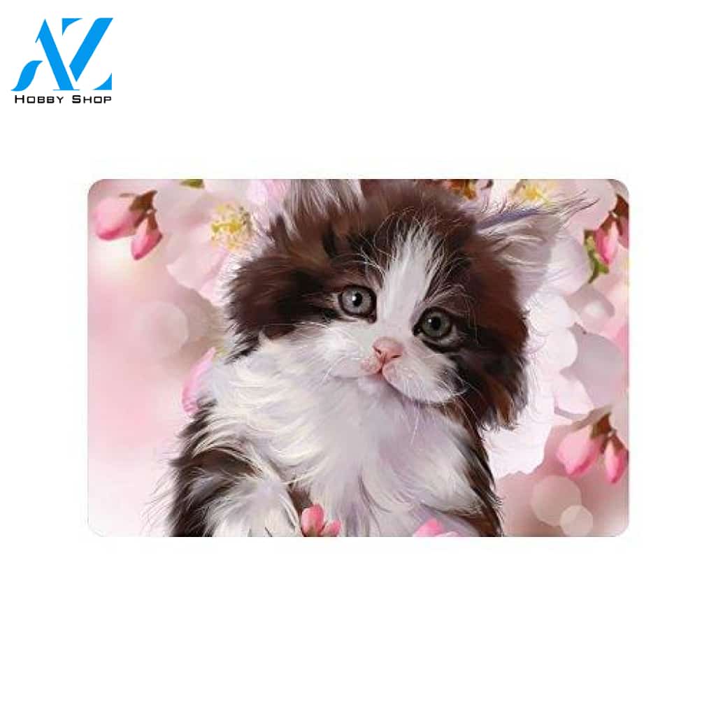 Amazing Cat Funny Doormat Welcome Mat House Warming Gift Home Decor Gift for Cat Lovers Funny Doormat Gift Idea