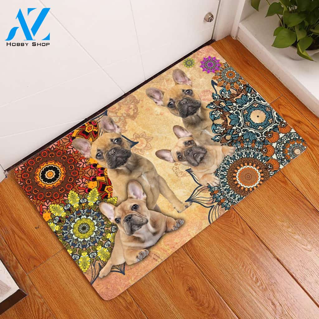 Amazing French Bulldog - Dog Doormat Welcome Mat House Warming Gift Home Decor Gift for Dog Lovers Funny Doormat Gift Idea