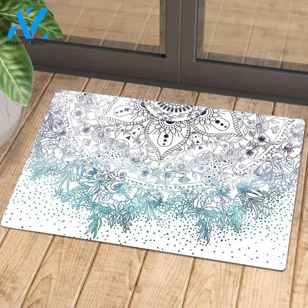 Amazing Mandala Doormat 12 Welcome Mat House Warming Gift Home Decor Funny Doormat Gift Idea