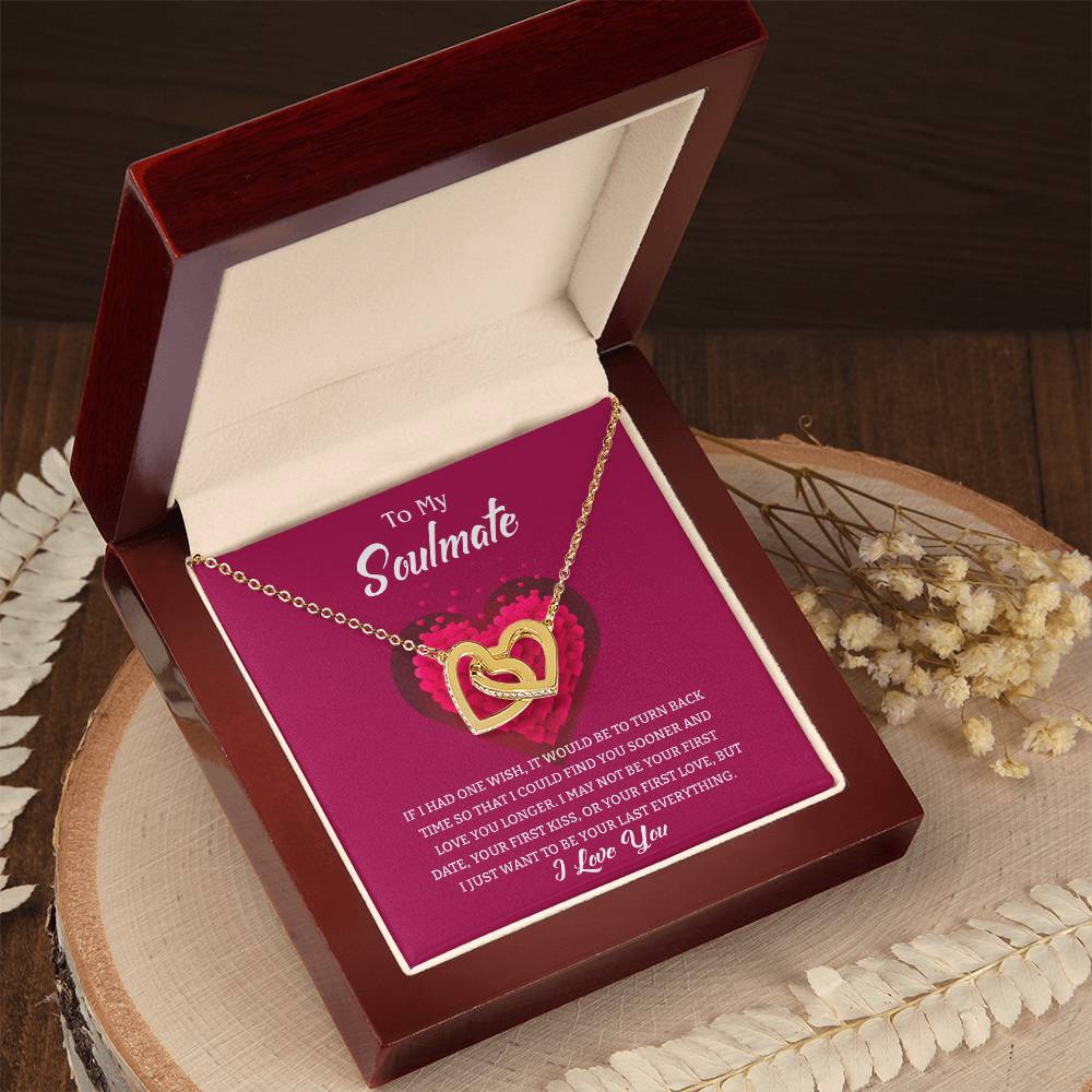 Soulmate Interlocking Hearts Necklace